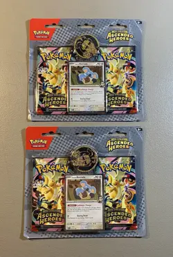 Pokemon TCG: Larry’s Komala Ascended Heroes 2 Pack Blister - Lot Of 2 - Image 1