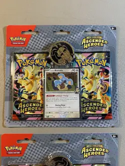 Pokemon TCG: Larry’s Komala Ascended Heroes 2 Pack Blister - Lot Of 2 - Image 2