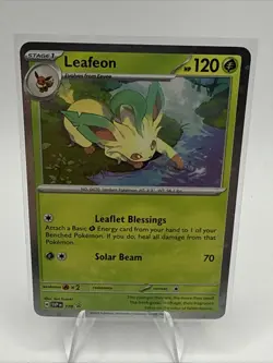 2025 Pokemon TCG: Prismatic Evolutions - Black Star Promo Leafeon #170 - Image 1