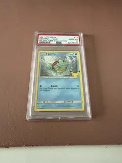 2021 Pokemon McDonald's Collection Gem Mint PSA 10 Squirtle Holo #17 - Image 1