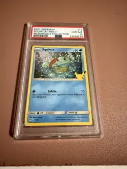 2021 Pokemon McDonald's Collection Gem Mint PSA 10 Squirtle Holo #17 - Image 2