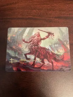 Yarus, Roar of the Old Gods Art Card (24/49) (Gold-Stamped Signature) Art... - Image 1