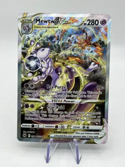 Pokemon Mewtwo VSTAR GG44/GG70 Crown Zenith Galarian Gallery Ultra Rare Holo - Image 2