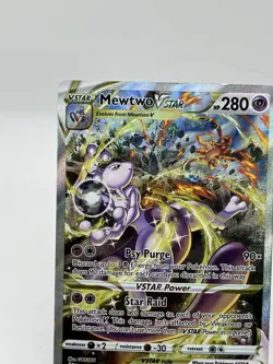 Pokemon Mewtwo VSTAR GG44/GG70 Crown Zenith Galarian Gallery Ultra Rare Holo - Image 3