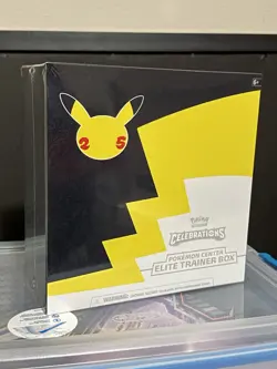 Pokemon Center Celebrations Elite Trainer Box 25th Anniversary Edition, Sealed 820650809866 - Image 1