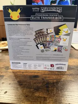 Celebrations - Pokemon Center Elite Trainer Box ETB 25th Anniversary - SEALED - Image 2