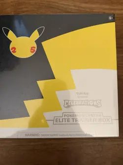 Celebrations - Pokemon Center Elite Trainer Box ETB 25th Anniversary - SEALED - Image 3