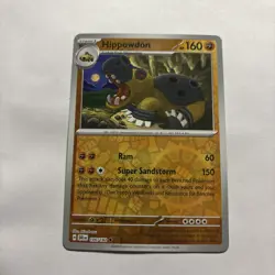 Hippowdon 106/182 Reverse Holo SV10: Destined Rivals Pokemon TCG - Image 1