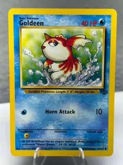 Pokemon TCG - Goldeen - Jungle Unlimited - 53/64 Common - LP - Image 1