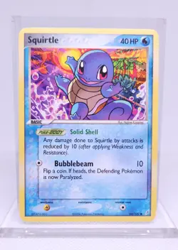 Pokemon Squirtle 64/100 Common Crystal Guardians - Image 1