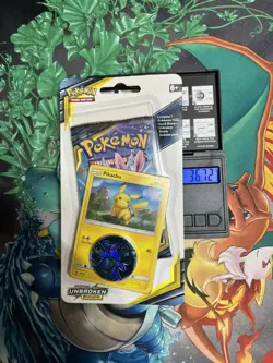 Pokemon Sun & Moon Unbroken Bonds Coin Blister Pack Pikachu Holo Promo - Image 1