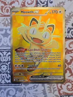 Pokemon Meowth Ex Perfect Order 107/088 Near Mint - Image 1