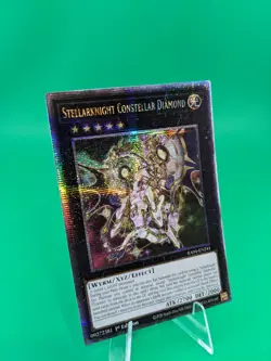 Yu-Gi-Oh Stellarknight Constellar Diamond RA04-EN241 Quarter Century Secret Rare - Image 1