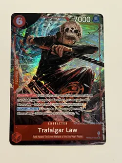 TRAFALGAR LAW - One Piece PRB02-002 - AA Alt Art Super Rare SR - Premium Booster - Image 1