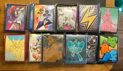 Lot Of 15 Pokemon ETB Mixed Card Sleeves NEW SEALED Sword & Shield + S&V - Image 1