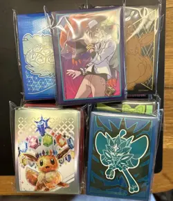 Lot Of 15 Pokemon ETB Mixed Card Sleeves NEW SEALED Sword & Shield + S&V - Image 5