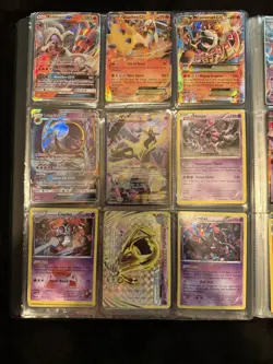 Pokemon TCG 1999-2000, EX, GX, BREAK, Holo, Secret, Rare Lot 112 Card Binder - Image 4