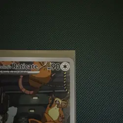Pokemon TCG Team Rockets Raticate Card 202/182 Destined Rivals Full Art - Image 3