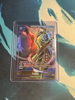 Vados FB08-026 Alternate Art Saiyan's Pride Dragon Ball English Card Fusion Worl - Image 1
