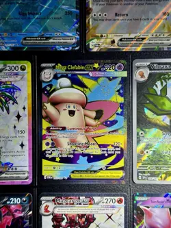 Pokemon Card Lot Illustration Rare , Full Art , EX 8 Card Lot NM English - Image 2