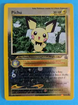 Pichu Reverse Holo Black Star Promo 35/53 WOTC Pokemon Card #35 - Image 1