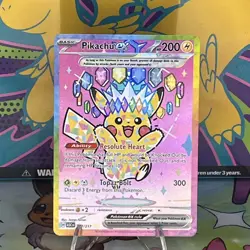 Pokemon Tcg Pikachu EX SIR 277/217 Ascended Heroes English Card- NM - Image 1