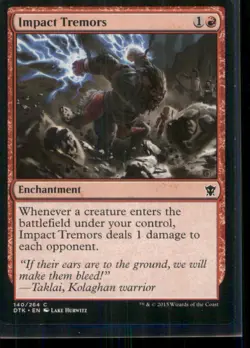 Impact Tremors C Dragons of Tarkir 140 NM - Image 1