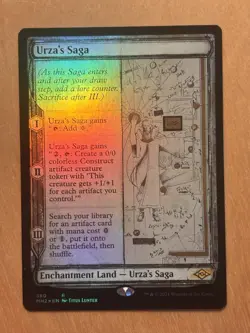 MTG Magic the Gathering Urza’s Saga Foil Showcase Modern Horizons 2 NM - Image 1