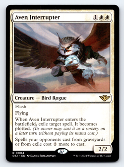 Aven Interrupter - Outlaws of Thunder Junction MTG - Image 1