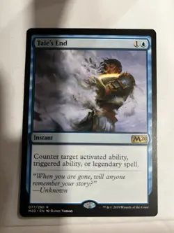 Tale's End - 2020 Core Set M20 - Magic the Gathering MTG Nice! - Image 1