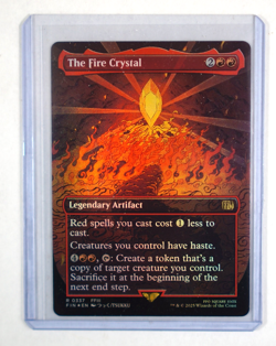 The Fire Crystal Legendary Artifact #337 New Extended Holo Foil - Final Fantasy - Image 1