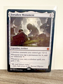 MTG Forsaken Monument - Zendikar Rising (ZNR) #244 Magic the Gathering NM LC1 - Image 1