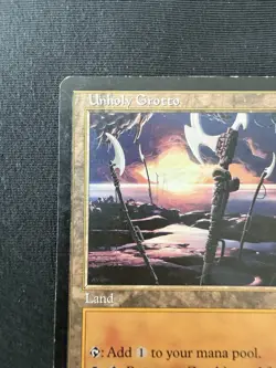 Unholy Grotto Onslaught Regular MTG - Image 2