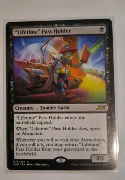 MTG "Lifetime" Pass Holder Rare - Image 1