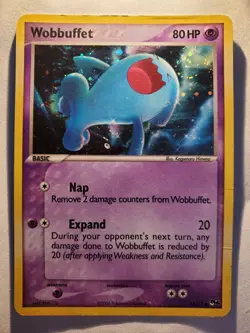 Wobbuffet 16/17 POP Series 4 Holo Common Played Pokemon DNA GAMES - Image 1