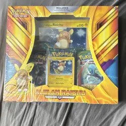 Pokemon TCG Alolan Raichu Promo Box English Card Stock 6+ MPN 290-80334 - Image 1
