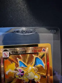 Pokemon CHARIZARD 4/102 - Celebrations UPC 25th Anniversary GOLD Metal Card LP - Image 2