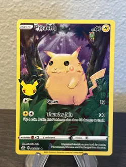 Pokemon Card - Pikachu Celebrations 005/025 Holo Rare - Image 1