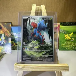 Pokemon TCG Druddigon 151/086 Sv: White Flare Holo Illustration Rare EN - Image 1