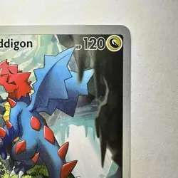 Pokemon TCG Druddigon 151/086 Sv: White Flare Holo Illustration Rare EN - Image 4