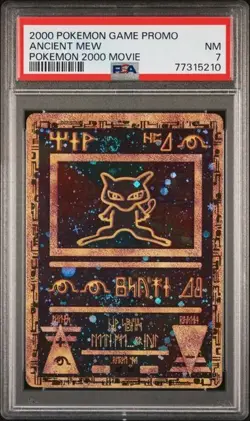 PSA7 POKEMON GAME MOVIE ANCIENT MEW - Image 1