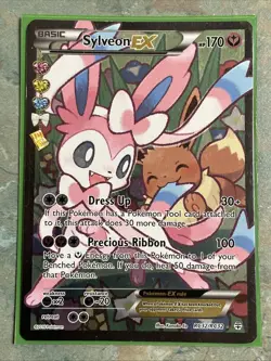 Pokemon Sylveon EX RC32/RC32 Full Art XY Generations *READ DESC* HP - Image 1