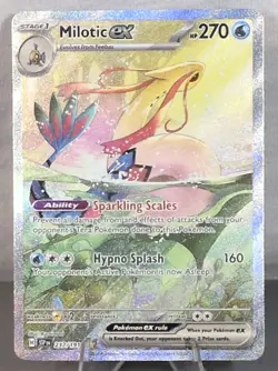 ✨Pokemon Milotic EX 237/191 SV08 Surging Sparks Holo Water 270HP - Image 1