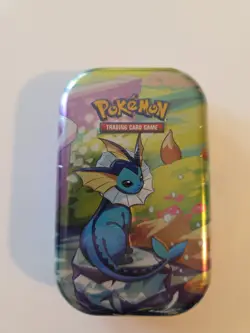 Pokemon Prismatic Evolutions Mini Tin Factory Sealed - Image 1