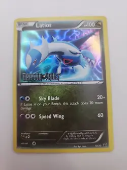 Pokemon TCG Latios 10/20 Dragon Vault STAMPED Holo 2012 LP - Image 1