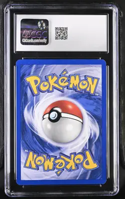 Houndoom 2001 Pokemon Neo Revelation Tail Swirl Double Holo CGC 8 #8 - Image 2