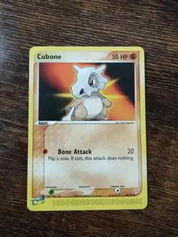 Cubone 40/95 EX Team Magma Vs Team Aqua Pokemon Non Holo NM-MINT - Image 1