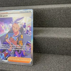 Drayton 244/191 Pokemon TCG S&V Surging Sparks Special Illustration Rare Lp - Image 2