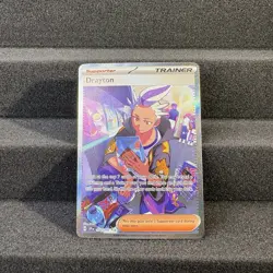 Drayton 244/191 Pokemon TCG S&V Surging Sparks Special Illustration Rare Lp - Image 4