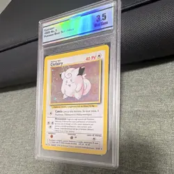 Pokemon TCG Clefairy Base Set 5/102 Rare Holo Italian CC&G 3.5 - Image 1